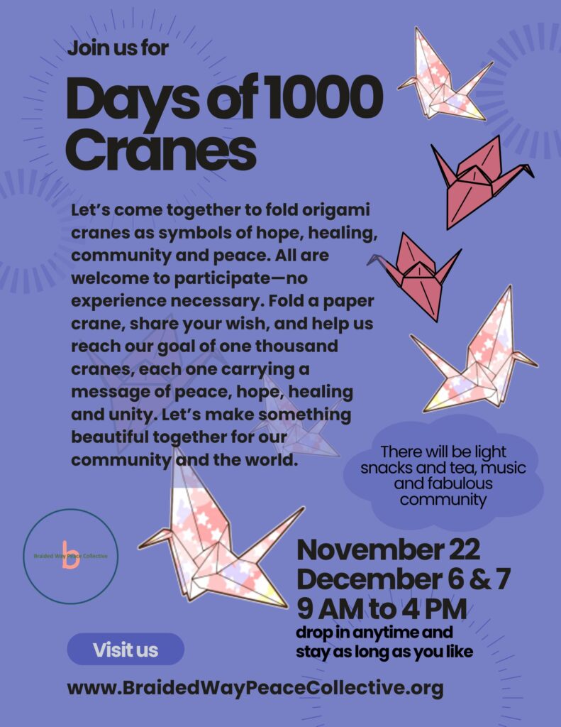 Days of 1000 Cranes flyer (1)